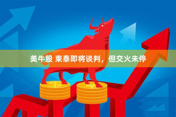 美牛股 柬泰即将谈判，但交火未停
